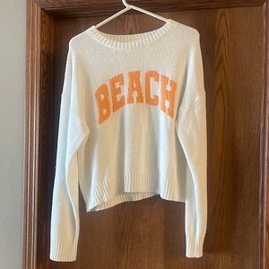 Z supply beach sweater. New with tags. Size large.